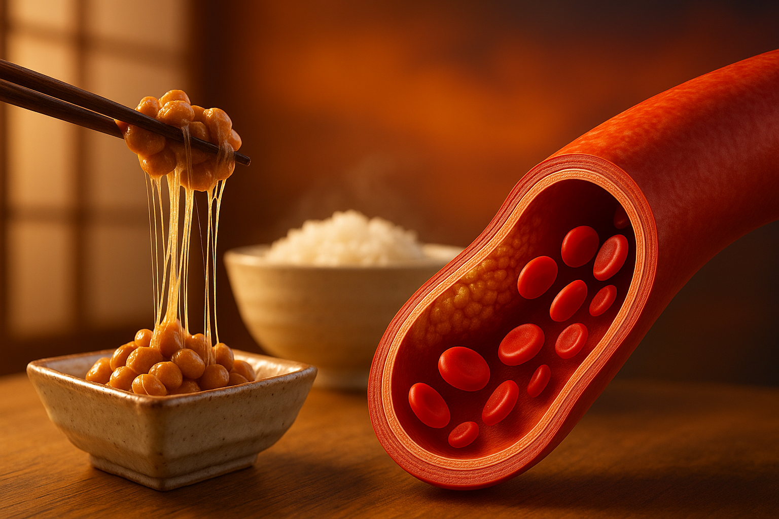 納豆が秘める血管若返りの扉 ──“サビ”を落とし巡る酵素と栄養の発酵革命