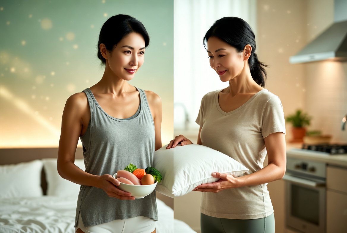 40代痩せにくい本当の理由｜たんぱく質×睡眠で理想ボディ