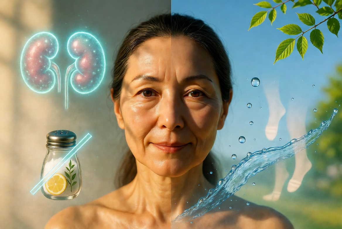 40代50代 むくみ・疲れは腎臓のSOS!3習慣で改善